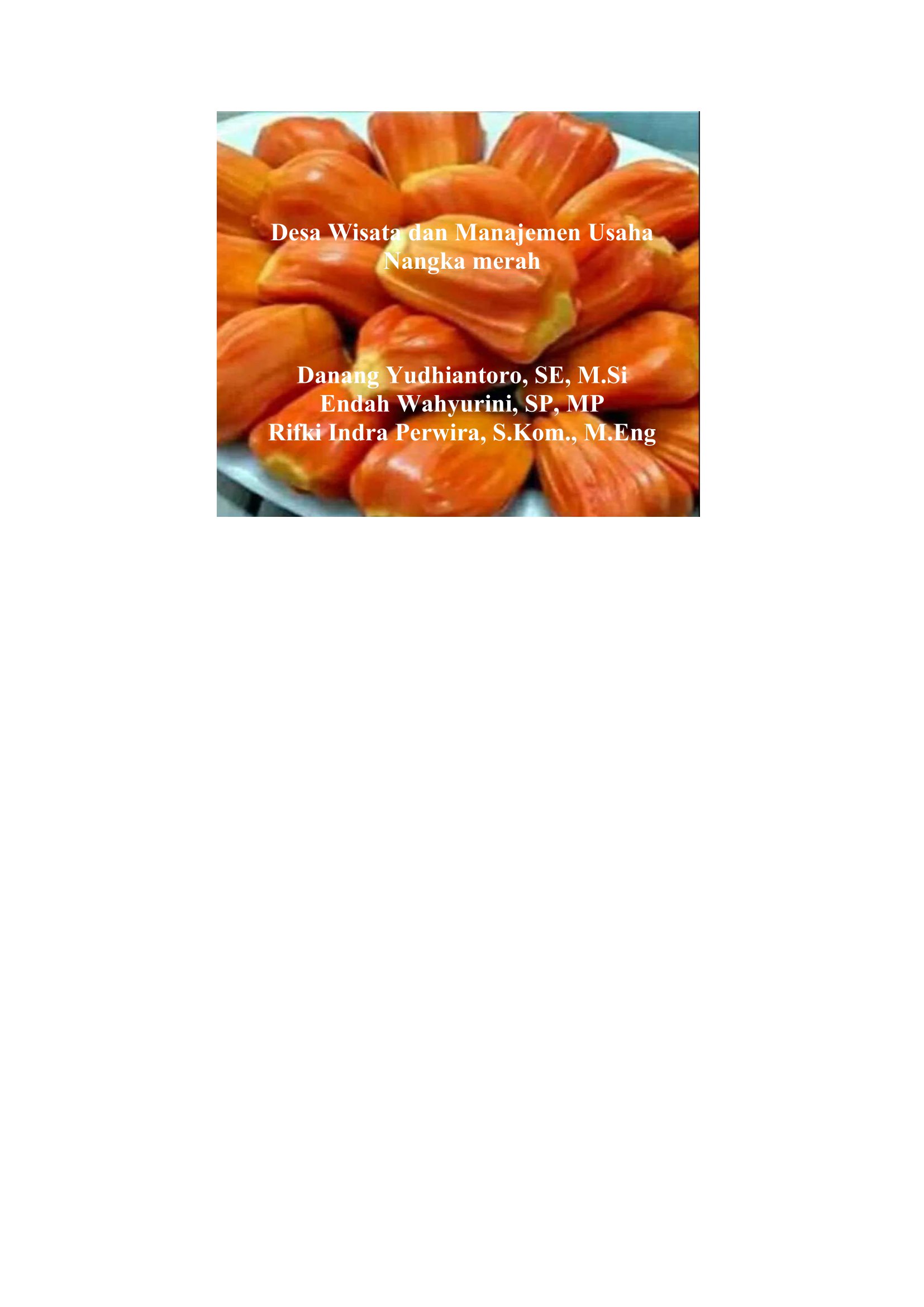 Cover Buku Desa Wisata dan Manajemen Usaha 
Nangka merah

